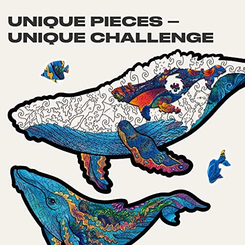 UNIDRAGON Wooden Puzzle Jigsaw, Best Gift for Adults and Children, Unique  [NEW] 3