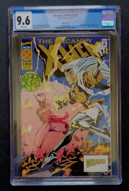 Uncanny X-Men #320 Wizard Exclusive Gold Edition (Jan.1995, Marvel) CGC 9.6