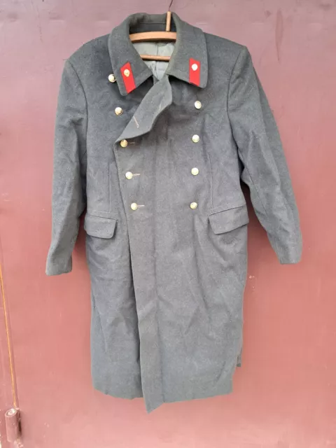 Soviet russian police militia MVD officer overcoat shinel