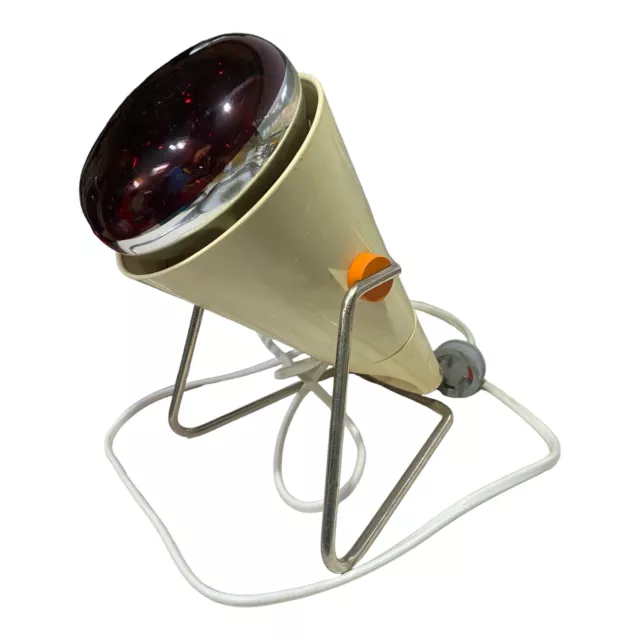 Retro Heat Lamp by Philips made in the 70s in Holland. Type HP 3609 150W 250V.