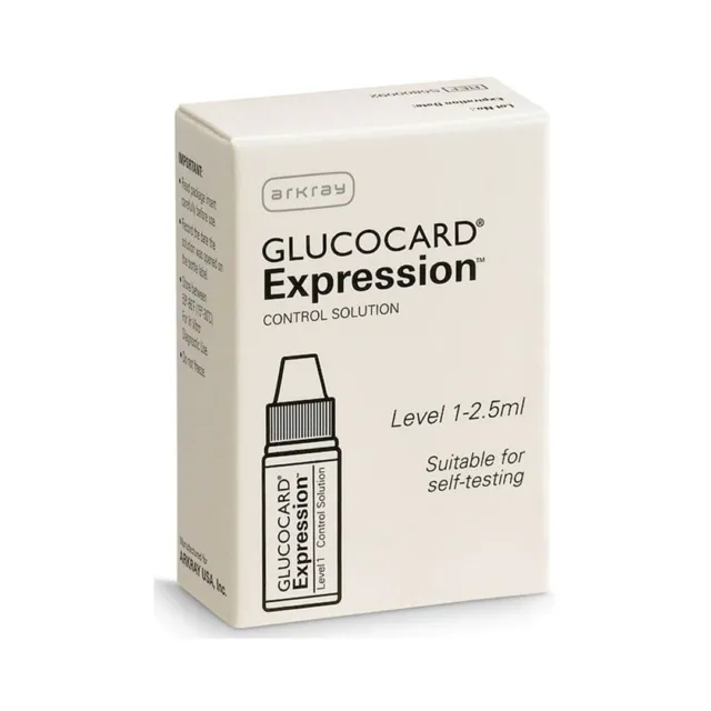 ARKRAY Glucocard Ausdruck Kontrolle Lösung Für Glukose Pflege