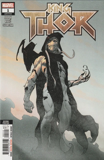 King Thor #1 2nd Print Gorr the God Butcher and King Thor #2 1st Print NM Set
