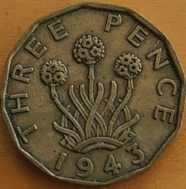 George VI Brass Threepence 3d 1937 To 1951 Choose Your Year