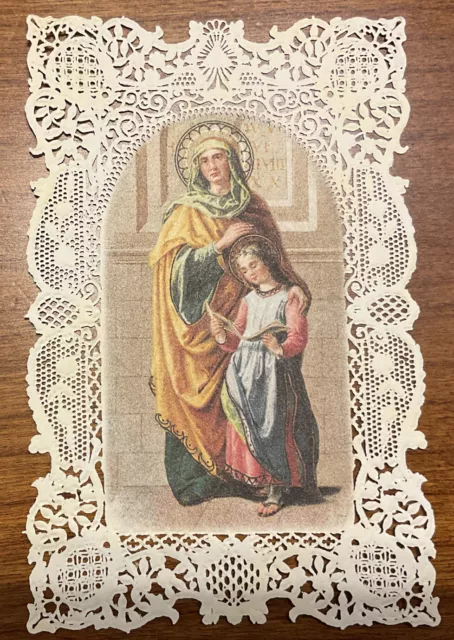 Santino HolyCard Canivet Sant'Anna 2002 Barbieri Ed.