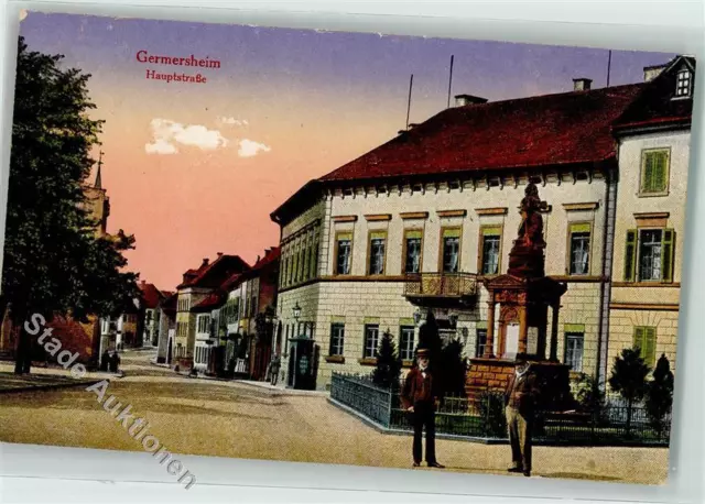 39226897 - 6728 Germersheim Hauptstrasse Germersheim LKR 1918