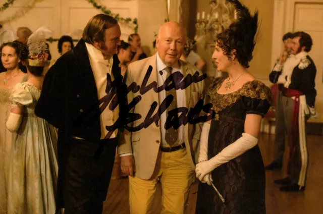 Julian Fellowes Hand Signed 6x4 Photo Downton Abbey Autograph Memorabilia + COA