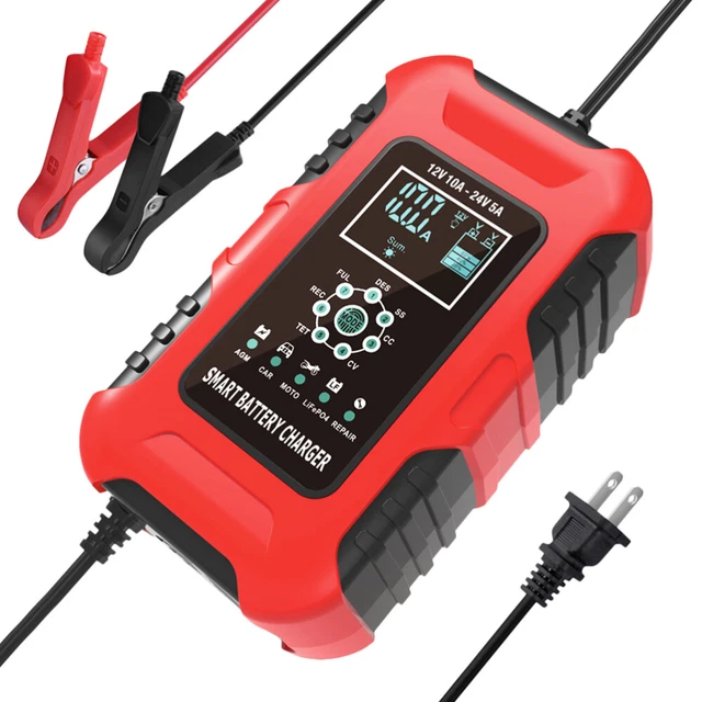 Mainteneur De Batterie Pour Moto Chargeur De Batterie Batterie De Voiture Auto