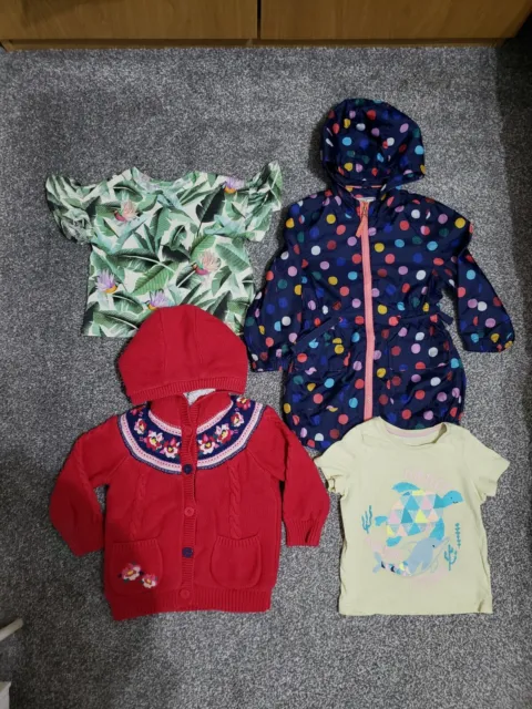 Bundle Girls Top, Raincoat Age 2-3 Yrs Marks & Spencer, Mini club at Boots, H&M
