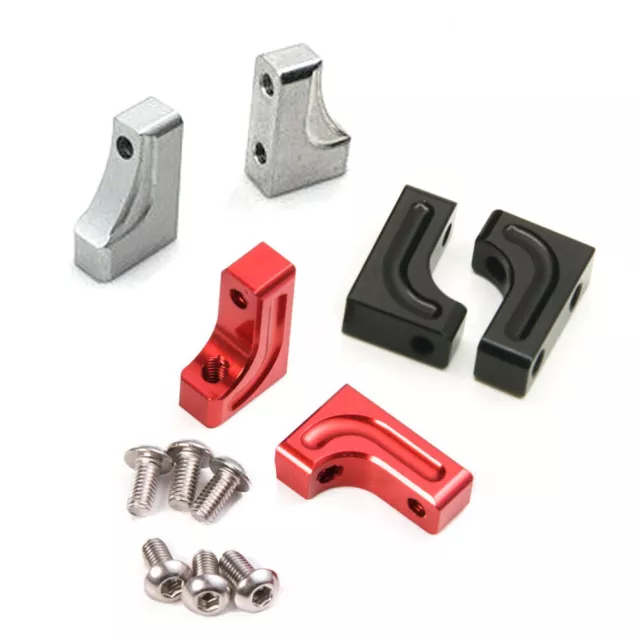 2PCS Aluminum Servo Mount For 1:10 Scale RC Axial SCX10 Crawler Car