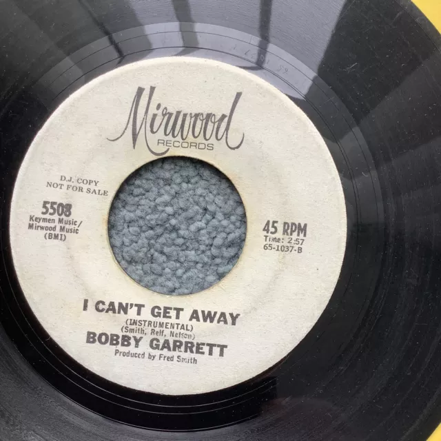 Northern Soul. Bobby Garrett - I Cant Get Away
