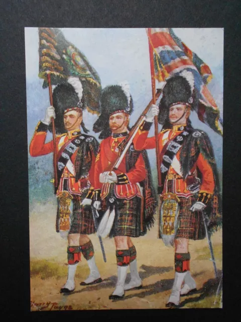 Military Postcard- The Queen's Own Cameroon Highlanders By Harry Payne