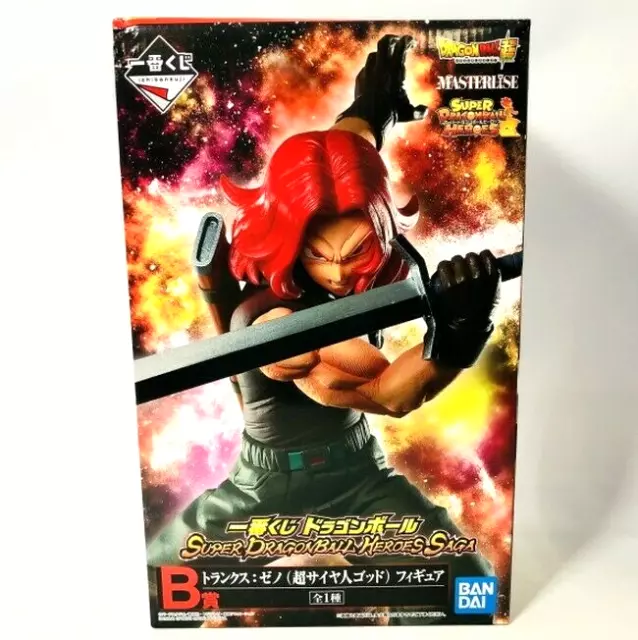 Dragon Ball Ichiban Kuji Trunks: Zeno Figure Prize B Super Saiyan God SSG New
