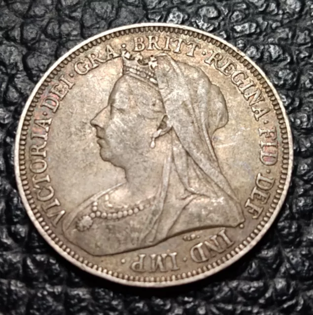 1893 Great Britain One Shilling Silver Victoria