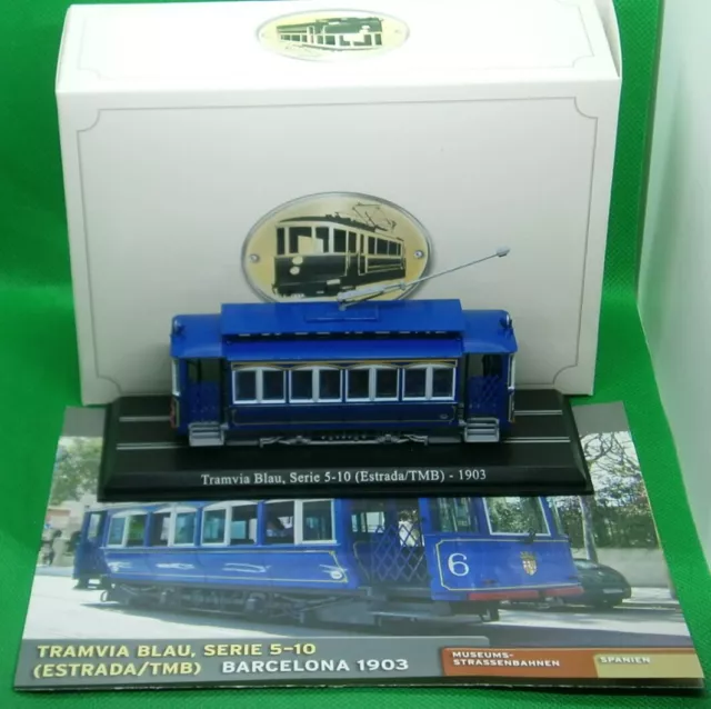 1:87 / Spur H0: ATLAS Editions Legendäre Strassenbahnen - TRAMVIA BLAU