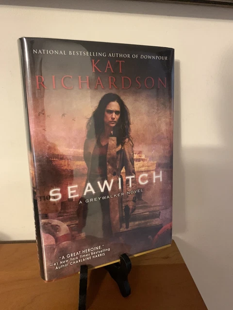 Signed - Seawitch - Kat Richardson - First Hardcover - Greywalker Series