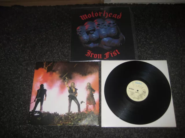 1 Lp MOTÖRHEAD IRON FIST ORGINAL UK-PRESS 1982