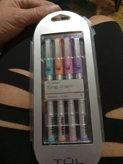 TUL FL Series Fine Liner Assorted Colors 1.0 Med 4 Pens