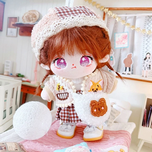 Dolls Mini Clothes Idol Doll Outfit Shorts T-shirt 20cm Doll Clothes Dresses