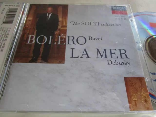 RAVEL; BOLERO DEBUSSY; La Mer Decca The Solti Collection 430 444-2 CD ...