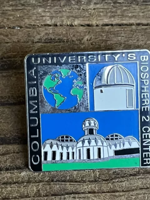 RARE Columbia University Biosphere 2 Center Lapel Pin Unique Collectible