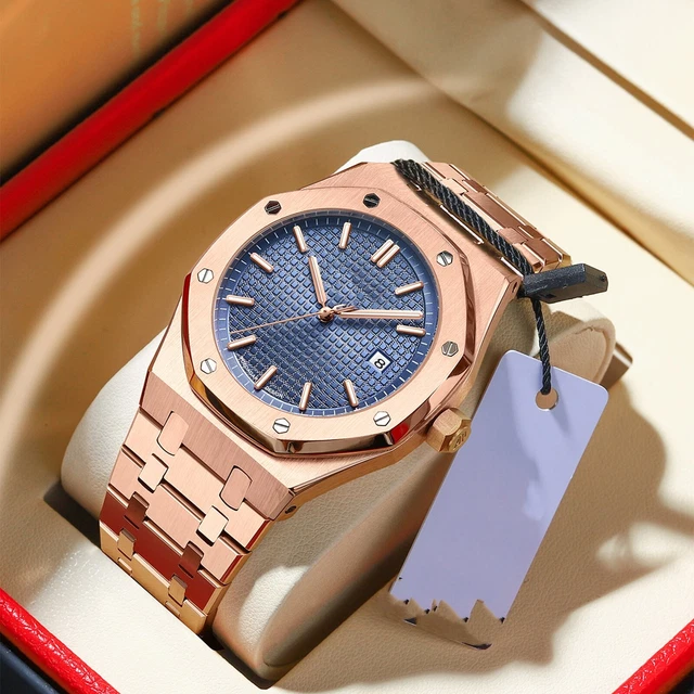 Waterproof Fashion Business Orologio Quarzo