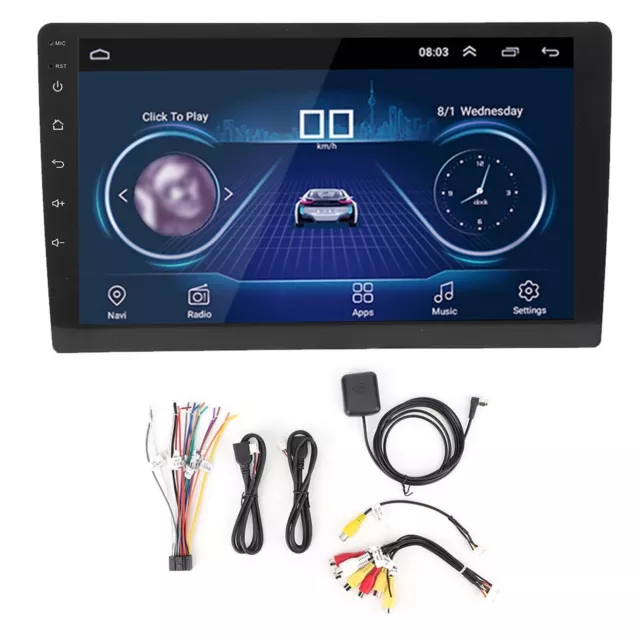 9 ANDROID MEDIA Player~ Touch Screen~Stere0/Radio~ Gps~ Double