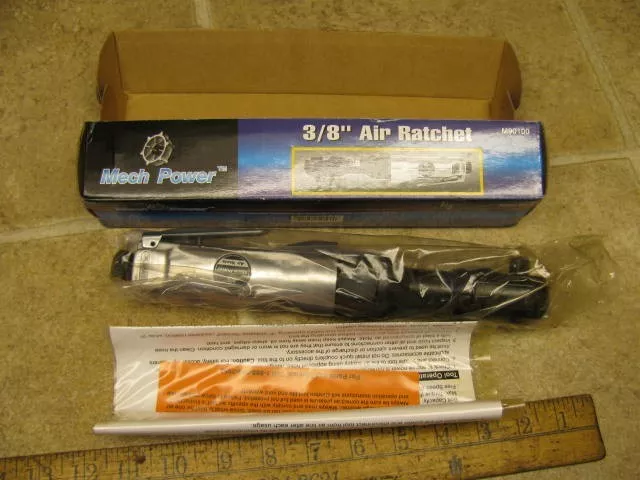 Mech Power M90100 3/8" Air Ratchet Tool New in Box