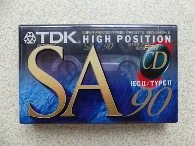 TDK sa90 5er Pack IEC II TYPE II Cassetta Tape High posizione-NUOVO OVP SEALED 