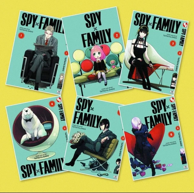 SPY X FAMILY Vol 1 Vol 11 Tatsuya Endo Manga Full Set English Version 109.00 PicClick SPY X FAMILY Vol 1 Vol 11 Tatsuya Endo Manga Full Set English Version 109.00 PicClick