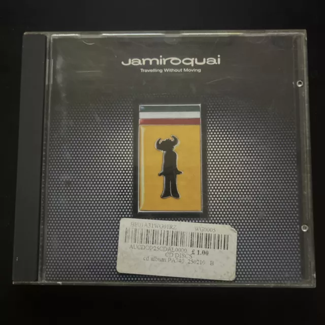 Travelling Without Moving by Jamiroquai 12 track + bonus track CD Free Post