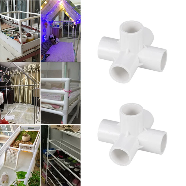 10 PCS Connecteur De Tuyau Connecteurs Tuyaux En Pvc Pipeline