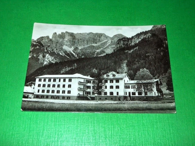 Cartolina Campestrin di Fassa ( Trento ) - Soggiorno Dolomiti Collegio Rotondi