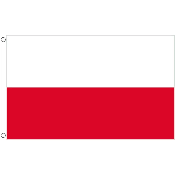 Poland Flags & Bunting - 5x3' 3x2' & Giant 8x5' Table Hand - World Cup 2018