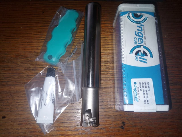 Ingersoll 1.000 dia Di-Pos Indexable Milling Cutter 1TG1G-10019S1R03