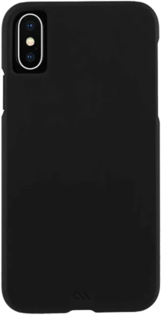CaseMate BARELY THERE Ultra Slim Case for Apple iPhone X/Xs - Black (CM037744)