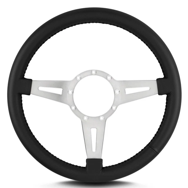 Lecarra Mark 4 Elegante Steering Wheel 14" Dia 3 Spoke 1.25" Dish 43201