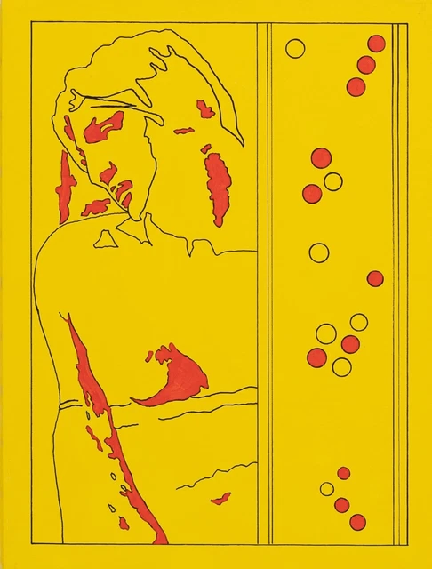 Tano Festa   -  Serigrafia  Cm. 70 X 50