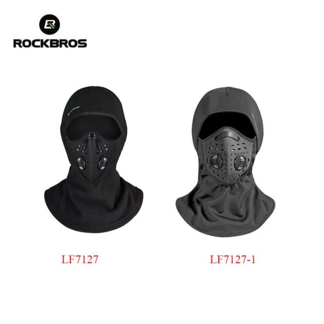 RockBros Outdoor Bike Cycling Windproof Cap Masked Anti-fog Hat Headwear Black