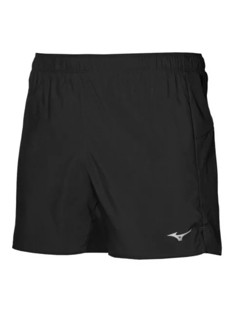 PANTALONCINI MIZUNO j2gb1355 09 SHORT CORE BERMUDA 5.5 DONNA NERO SPORTIVI NUOVI