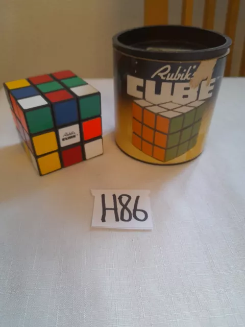 Rubik's Cube vintage retro original puzzle Ideal Games boxed 1981