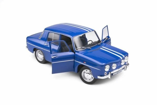 Solido Renault 8 Gordini 1300 1967 Echelle 1:18 Voiture Miniature - Bleu...