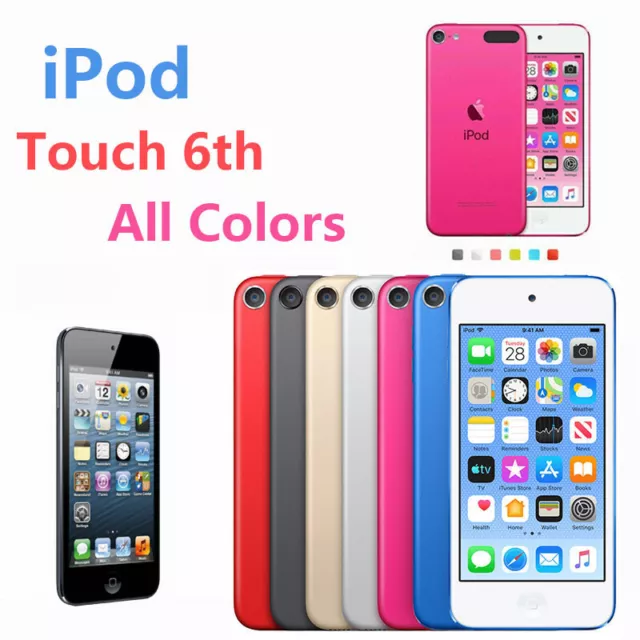 New Apple iPod Touch 6th Generation 64GB 128GB All Colors Sealed Box