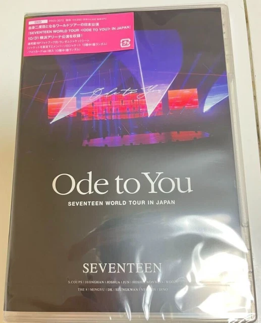 SEVENTEEN 'ODE TO You' In Japan DVD QG $179.57 - PicClick CA