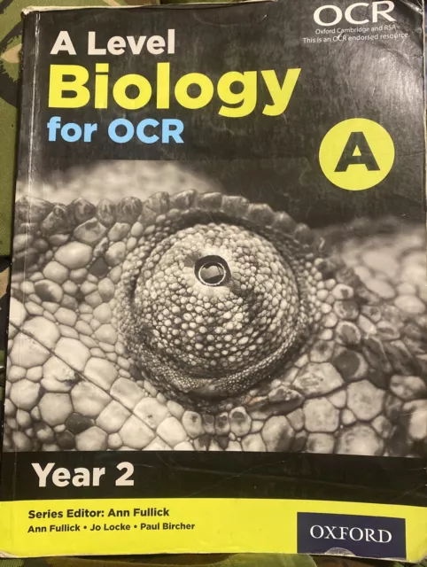 A-Level Biology OCR Textbook for Year 2