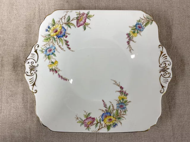 Foley of Staffs bone china square plate