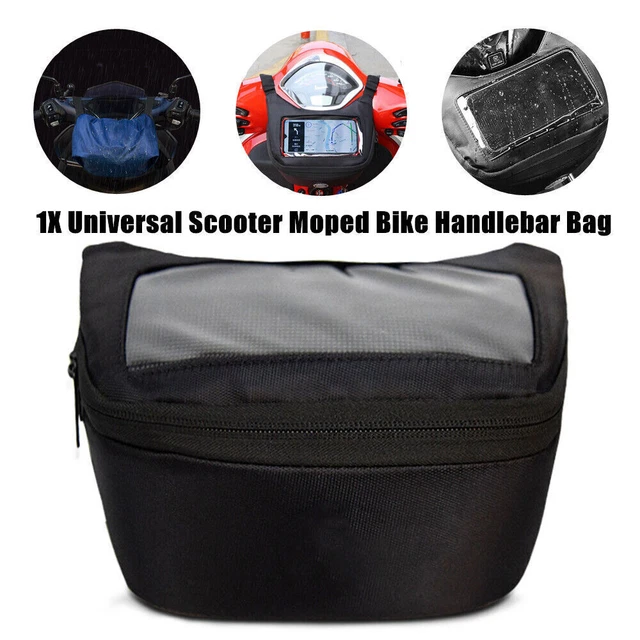 Motorcycle Scooter Bike Moped Handlebar Bag Phone Case Waist Pocket Saddle Bag