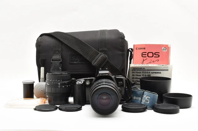 EX+3】CANON EOS KISS Panorama Film Camera SIGMA 28-70mm f2.8