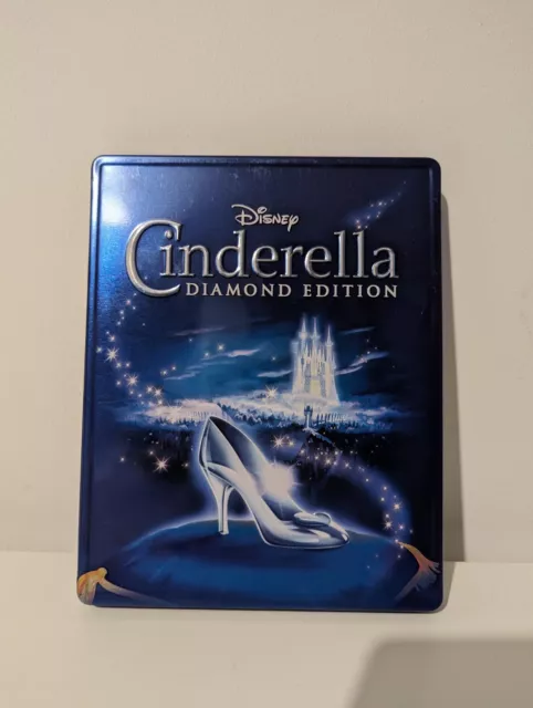 Disney Cinderella Diamond Edition Steel book Blu Ray Only