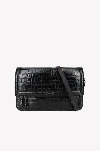 Zadig & Voltaire Sac En Bandoulière Femmes Noir Sac Bandoulière Sac En Cuir