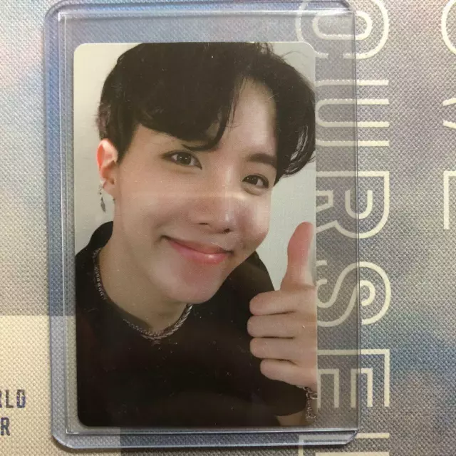 BTS WORLD TOUR LOVE YOURSELF EUROPE J-HOPE photocard DVD ver.